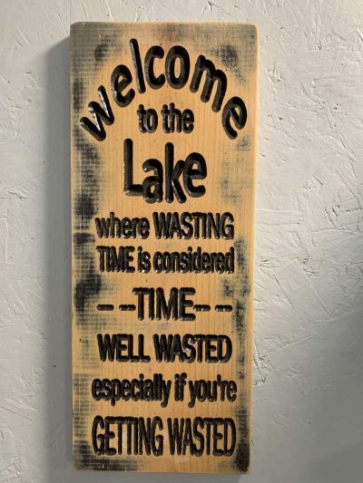 welcome to the lake