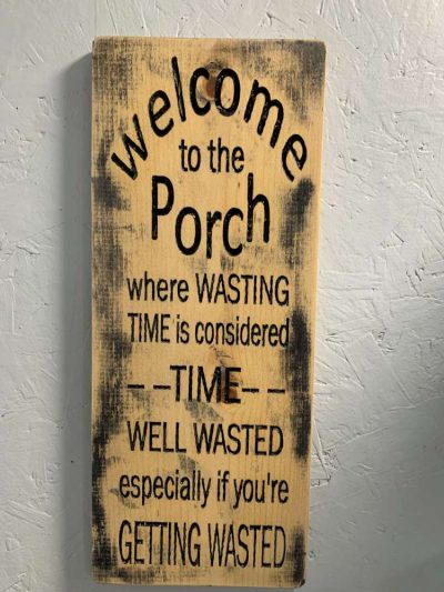 welcome to the porch
