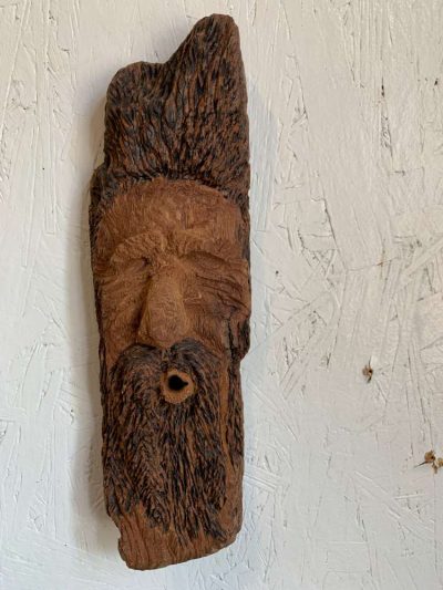 Whimsical Whistler Wood Spirit