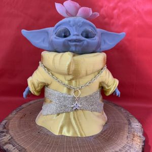 Baby Yoda with Formally Dressed