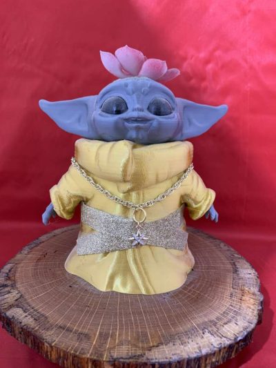 Baby Yoda with Formally Dressed