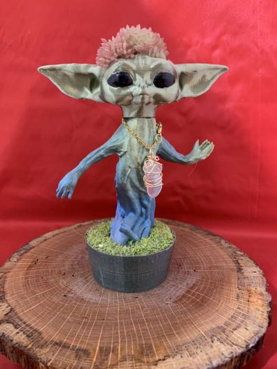 Dancing Yoda in a Pot